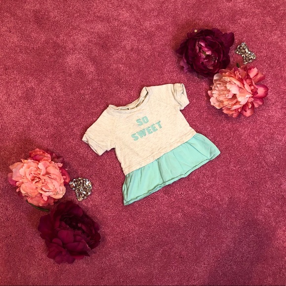 Carter's Other - Carter’s “So Sweet” Shirt Baby Size 6M